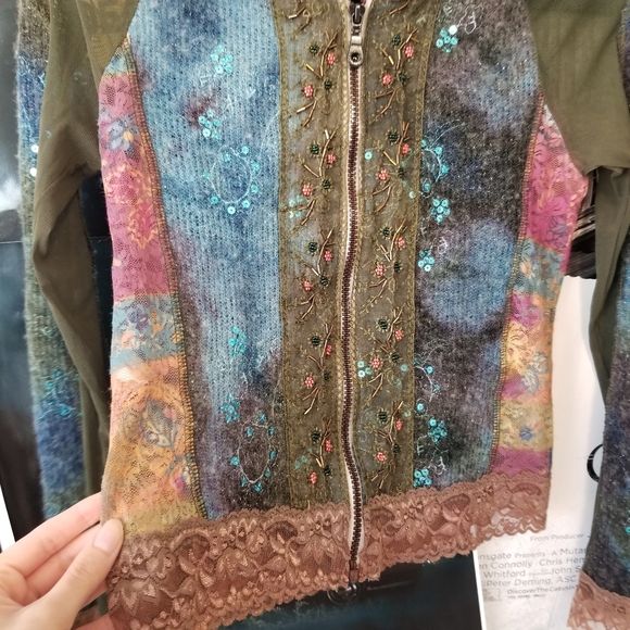 Lulu. H mesh fairy zip up - Picture 4 of 7